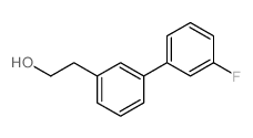 3-(3-FLUOROPHENYL)PHENETHYL ALCOHOL Structure