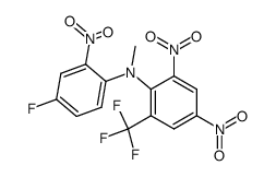 n-methyl-2-nitro-4-fluoro-2',4'-dinitro-6'-(trifluoromethyl)diphenylamine结构式