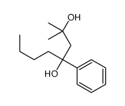 2-methyl-4-phenyloctane-2,4-diol Structure