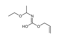 prop-2-enyl N-(1-ethoxyethyl)carbamate Structure
