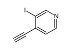 Pyridine, 4-ethynyl-3-iodo结构式