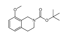 tert-butyl 8-methoxy-3,4-dihydroisoquinoline-2(1H)-carboxylate Structure