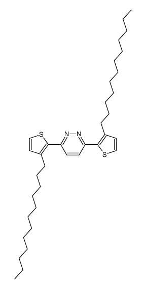 3,6-bis(3-dodecylthiophen-2-yl)pyridazine结构式