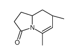 (7S,8aR)-5,7-dimethyl-2,7,8,8a-tetrahydro-1H-indolizin-3-one Structure