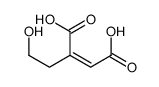 2-(2-hydroxyethyl)but-2-enedioic acid结构式