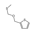 2-(methylsulfanylmethoxymethyl)thiophene结构式