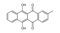 6,11-dihydroxy-2-methyltetracene-5,12-dione Structure