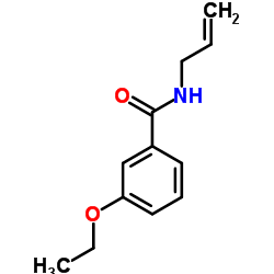 N-Allyl-3-ethoxybenzamide结构式