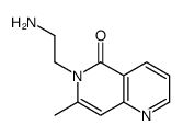 6-(2-aminoethyl)-7-methyl-1,6-naphthyridin-5-one Structure