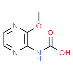 3-METHOXY-PYRAZINECARBAMIC ACID结构式