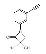 1-(3-ethynylphenyl)-3,3-dimethylazetidin-2-one picture