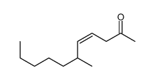 6-methylundec-4-en-2-one结构式