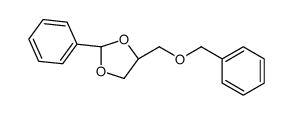 (2R,4R)-2-phenyl-4-(phenylmethoxymethyl)-1,3-dioxolane Structure