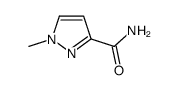 1-甲基-1H-吡唑-3-甲酰胺结构式