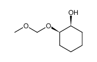 (1S,2R)-2-(methoxymethoxy)cyclohexan-1-ol结构式
