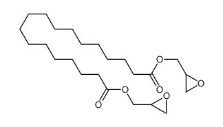 bis(oxiran-2-ylmethyl) octadecanedioate Structure