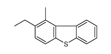 2-ethyl-1-methyldibenzothiophene Structure