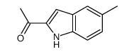 1-(5-methyl-1H-indol-2-yl)ethanone结构式