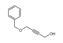 4-phenylmethoxybut-2-yn-1-ol结构式
