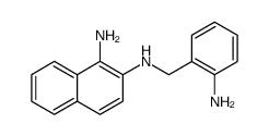 1,2-Naphthalenediamine, N2-[(2-aminophenyl)methyl]结构式