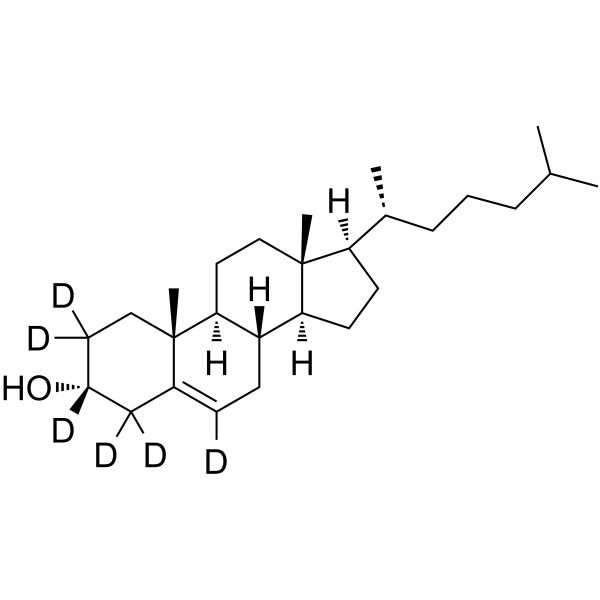 Epicholesterol-2,2,3,4,4,6-d6结构式