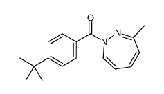 (4-tert-butylphenyl)-(3-methyldiazepin-1-yl)methanone Structure