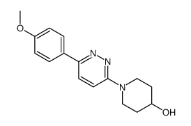 1-[6-(4-methoxyphenyl)pyridazin-3-yl]piperidin-4-ol Structure