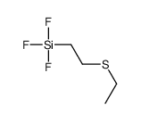 2-ethylsulfanylethyl(trifluoro)silane结构式