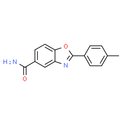 2-P-TOLYLBENZOOXAZOL-5-YLAMINE结构式