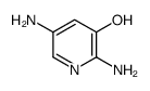 2,5-diaminopyridin-3-ol结构式