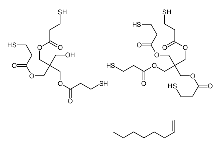 pentaerythritol tetra(3-mercaptopropionate) reaction prods Structure