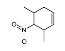 3,5-dimethyl-4-nitrocyclohexene Structure