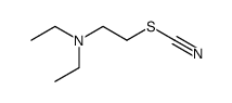 diethyl-(2-thiocyanato-ethyl)-amine Structure