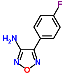 4-(4-Fluorophenyl)-1,2,5-oxadiazol-3-amine图片