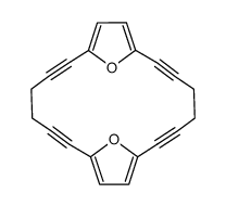 [6.6](2,5)furanophan-1,5,11,15-tetrayne结构式