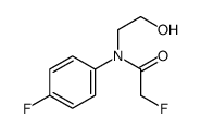 2,4'-Difluoro-N-(2-hydroxyethyl)acetanilide structure