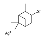 silver(1+) 2,6,6-trimethylbicyclo[3.1.1]heptane-3-thiolate结构式
