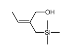 2-(trimethylsilylmethyl)but-2-en-1-ol结构式