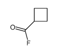 cyclobutanecarbonyl fluoride结构式