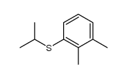 (2,3-dimethylphenyl)(isopropyl)sulfane结构式