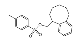toluene-4-sulfonic acid-(5,6,7,8,9,10-hexahydro-benzocycloocten-5-ylmethyl ester)结构式