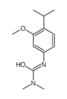 3-(3-methoxy-4-propan-2-ylphenyl)-1,1-dimethylurea Structure