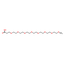 m-PEG7-CH2COOH Structure