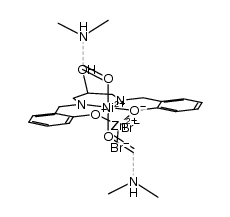 Ni((OH)CH(CH2NHCH2C6H4O)2)*ZnBr2*(DMF)2 Structure
