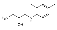 1-amino-3-(2,4-dimethylanilino)propan-2-ol Structure
