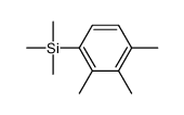 trimethyl-(2,3,4-trimethylphenyl)silane结构式