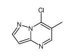 7-chloro-6-methylpyrazolo[1,5-a]pyrimidine Structure