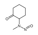 N-methyl-N-(2-oxocyclohexyl)nitrous amide结构式