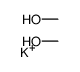 potassium,methanol Structure