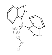 RAC-DIMETHYLSILYLBIS(INDENYL)ZIRCONIUMDICHLORIDE Structure